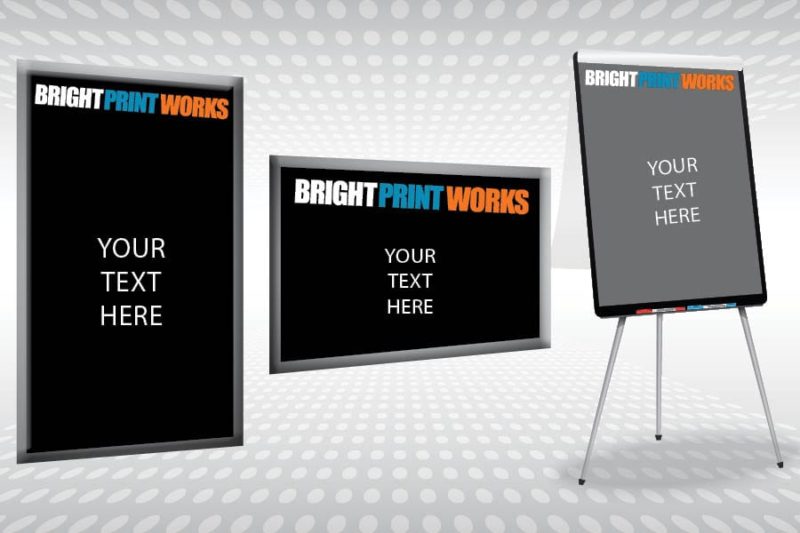 Bright Print Works Dry Erase Boards